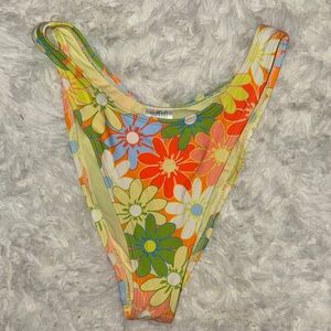 Wild Fable Multicolor Floral Bodysuit